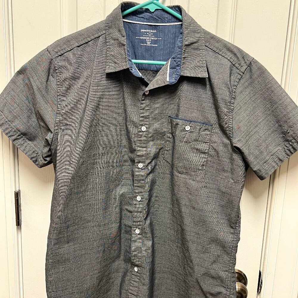 Paper Denim & Cloth Men's short-sleeved button down